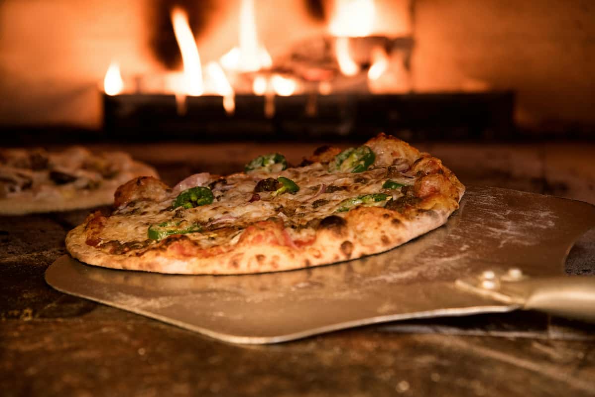 Wood-fired pizza delivery from Wyoming Ale Works